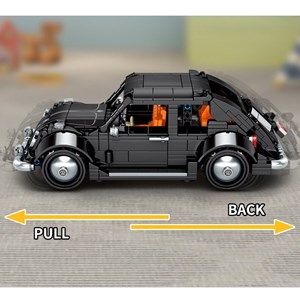 لگو تکنیک ماشین کلاسیک مدل Technics Classic Das Auto Kevers Auto Moc Bouwsteen Monteren_اسباب بازی